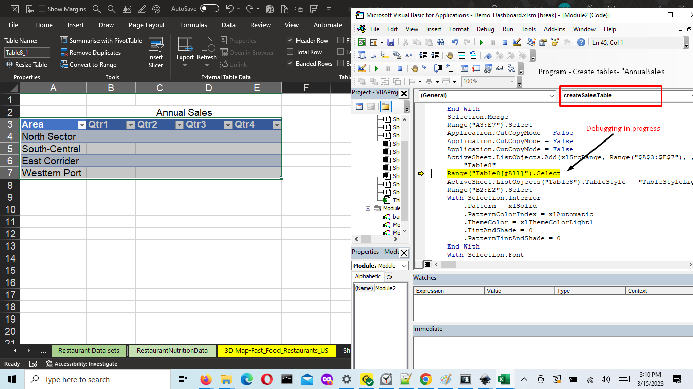 Excel trouble shooting & Diagnostics